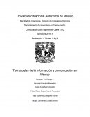 Tecnologías de la información y comunicación en México