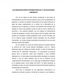 UN BUEN TRABAJO Y ORGANIZACIONES INTERNACIONALES