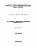 Papa en colombia y su proyecto