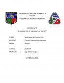 El presente documento es el informe que trata sobre la elaboración de adobe