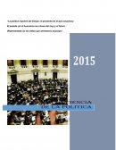 La política requiere del tiempo: el presente
