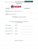 Como se da El presente trabajo ha sido realizado de acuerdo a los reglamentos