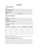 ANAMNESIS. Evaluación psicológica