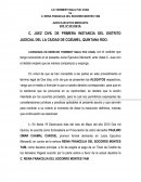 JUICIO EJECUTIVO MERCANTIL.