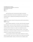 ¿Qué hacer para que los estudiantes tomen las ciencias políticas como medio de aplicación y progreso de la sociedad y no como base para la formación de movimientos estudiantiles y de revolución?