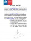 DECLARACIONES JURADAS SIMPLE