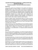 Escaces de Recursos en Mexico