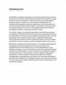 Globalizacion