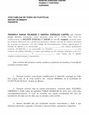 Convenio de guarda y custodia