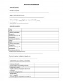 Anamnesis Psicopedagógica