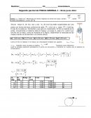 Segundo parcial de fisica