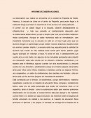 INFORME DE OBSERVACIONES