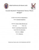 Actividad integradora de matematicas