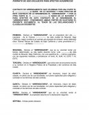 Contrato de arrendamiento