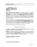 Desistimiento de Recurso de Revocacion