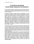 Desarrollo ambiguo, independencia y cuasi-independencia