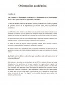 Orientación Académica