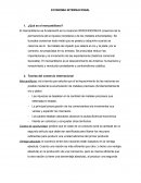 Comercio internacional