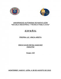 Reporte del codigo. Página 1