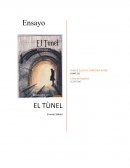 El siguiente ensayo trata del amor obsesivo y sentimiento de soledad que se presenta en el libro “El Túnel”