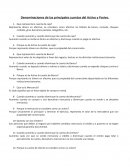 Principales cuentas de los estados financieros