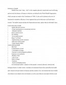 IMPORTANCE OF HEALTH AND ENVIRONMENT