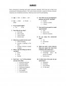 Survey - consumer's society