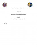 Empresariales act organizacion