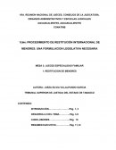 1ra reunion nacional de jueces, consejos de la judicatura, organos administrativos y escuelas judiciales
