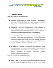 Ejemplo de un Plan de Marketing. Página 1
