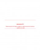 Determinación de materia orgánica y determinación de carbono orgánico en suelo