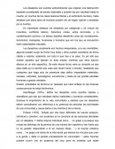 Los desastres son eventos extraordinarios que originan una destrucción bastante considerable de bienes materiales