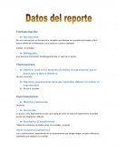 Como hacer un reprote