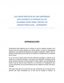 Las características de una enseñanza que favorece la entrega de los alumnos (Saint-Onge, Michel) Yo explico pero ellos... ¿aprenden?