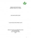 Formulacion estrategica