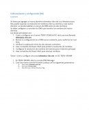 Instalando y configurando DNS