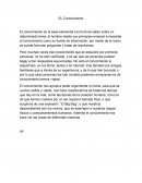 Conocimiento