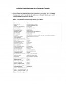 Actividad Especificaciones de un Equipo de Computo