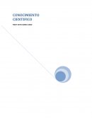Conocimiento cientifico