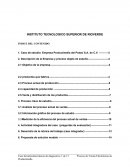 Caso de estudio: Empresa Productimalla del Potosí S.A. de C.V.