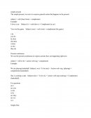 Simple present presente continuous simple past