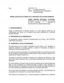 OPOSICIÓN DE LA DEMANDA Y CONTESTACIÓN