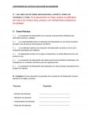 CUESTIONARIO DEL CAPITULO.EVALUACION DEL DESEMPEñO