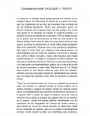 Comparación entre “LA ILIADA” y “TROYA”.