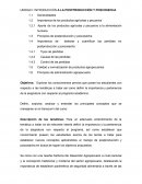 UNIDAD I: INTRODUCCIÓN A LA POSTPRODUCCIÓN Y POSCOSECHA