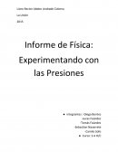 Informe Fisica presion de fluidos