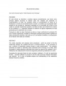 Relación no lineal en ingles y español