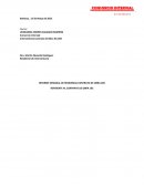 Informe semanal de residencia contrato de obra
