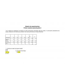 Diseño de experimentos. Página 1