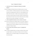 Ensayo La nostalgia del ser humano